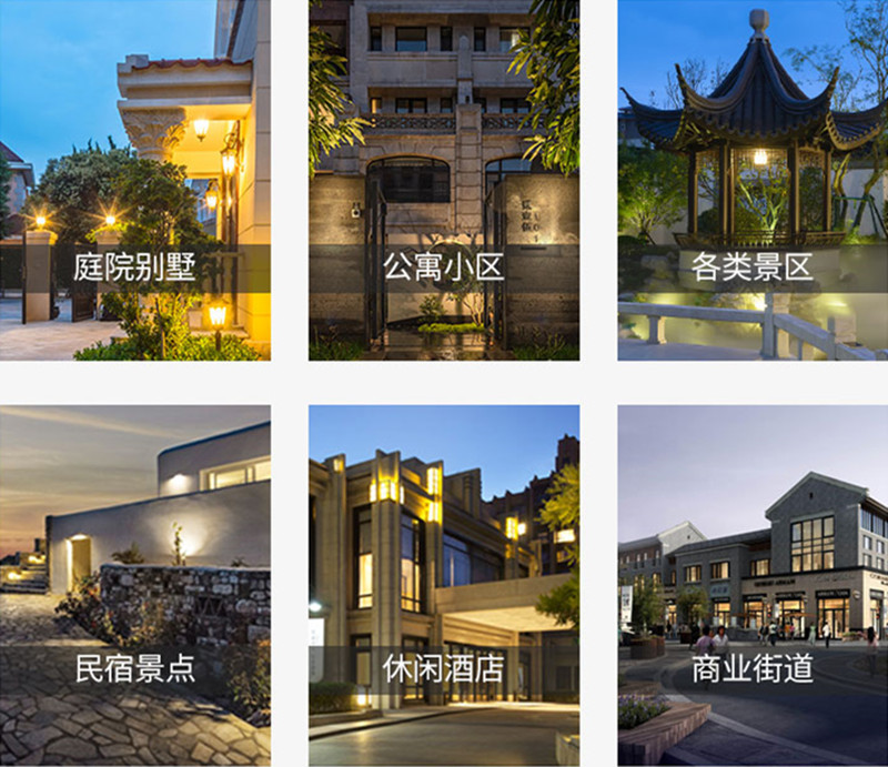 欧式户外壁灯应用场景