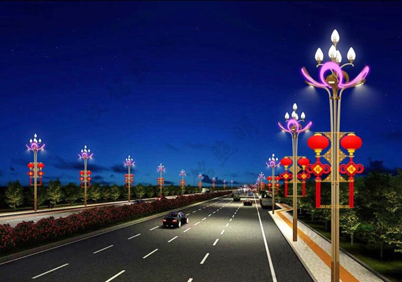 中国结道路景观灯定制