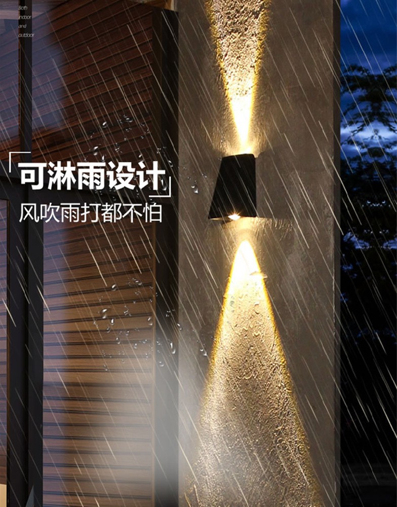 户外壁灯高度一般多少合适？