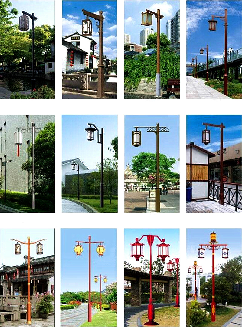 仿古中式庭院灯系列2